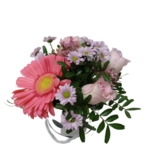 Ανθοσύνθεση Σε Hatbox Με Λουλούδια Εποχής Μικρή The Garden Store Λαμία